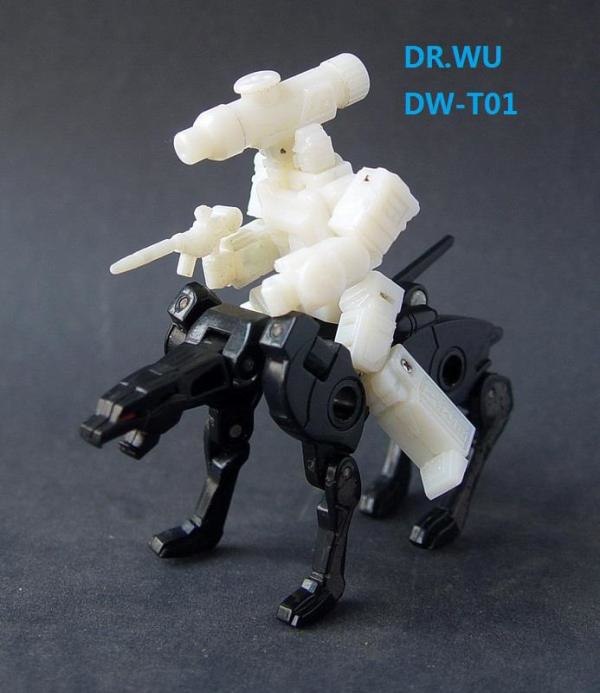 DR WU DW T01 Announce Worlds Smallest Transformers Class NOT Perceptor Action Figure Image  (4 of 17)